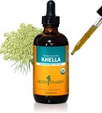 Herb Pharm Khella Tekoči ekstrakt za podporo dihalnega sistema - 4 Ounce