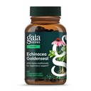 Gaia Herbs Echinacea Goldenseal - Imunska podpora dodatek za vzdrževanje zdravega dihalnega sistema - z organskimi ehinacea in Goldenseal Root - 60 Vegan tekoče Phyto-Capsules (10-dnevno oskrbo)
