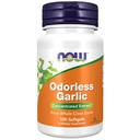 Zdaj prehranska dopolnila, česen brez vonja (alium sativum), koncentrirani ekstrakt, 100 softgels