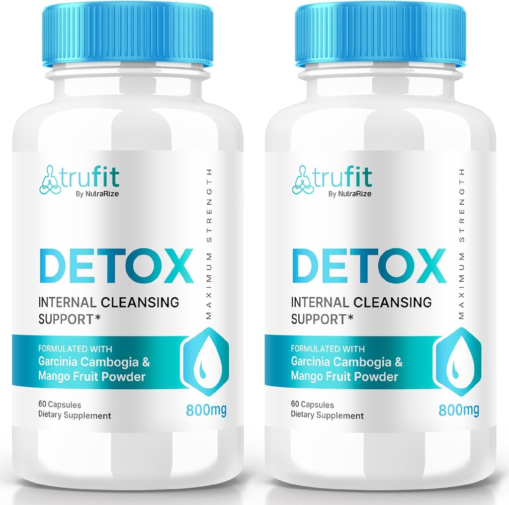 (2 pakiranji) TRUFILT tablete za detox, TRUFILT kapsule Keto - napredna formula za podporo notranjega čiščenja, TRU- FIT Keto ACV dodatek, Keto vitamini, TRUFILT Keto Nutrition, TRU FlT prašek (120 kapsul)