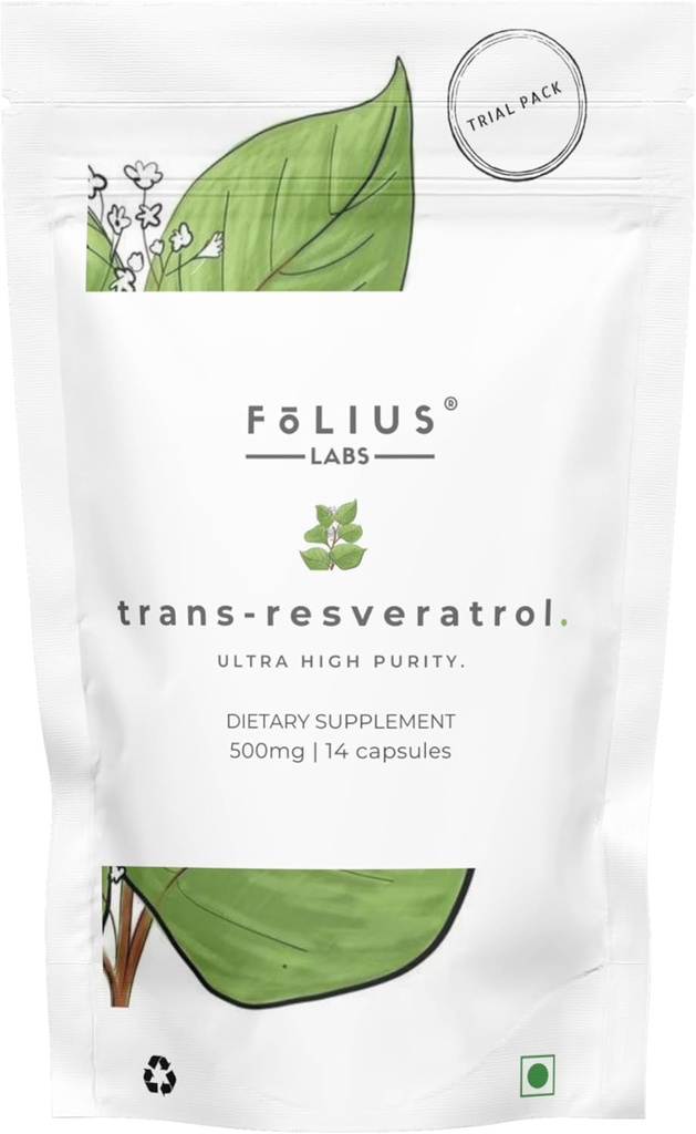Ultra visoka čistost Resveratrol kapsule - 99% Trans-Resveratrol - japonski ekstrakt Knotweed - podpora Imuniteta, podpora zdravo staranje - (1 tedensko preskušanje)