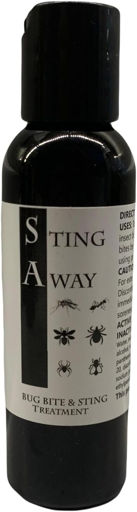 Hrošč ugriz in Sting zdravljenje : bolečina + srbečica Relief, 2 Ounce (Pack of 1), črna