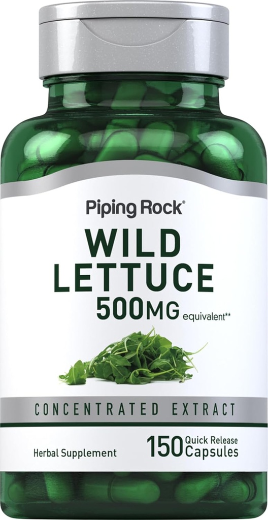Piping Rock Wild Lettuce Extract 