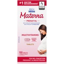 Materna Nestle predporodni poporodni vitamin in mineralni dodatek 100 tablet