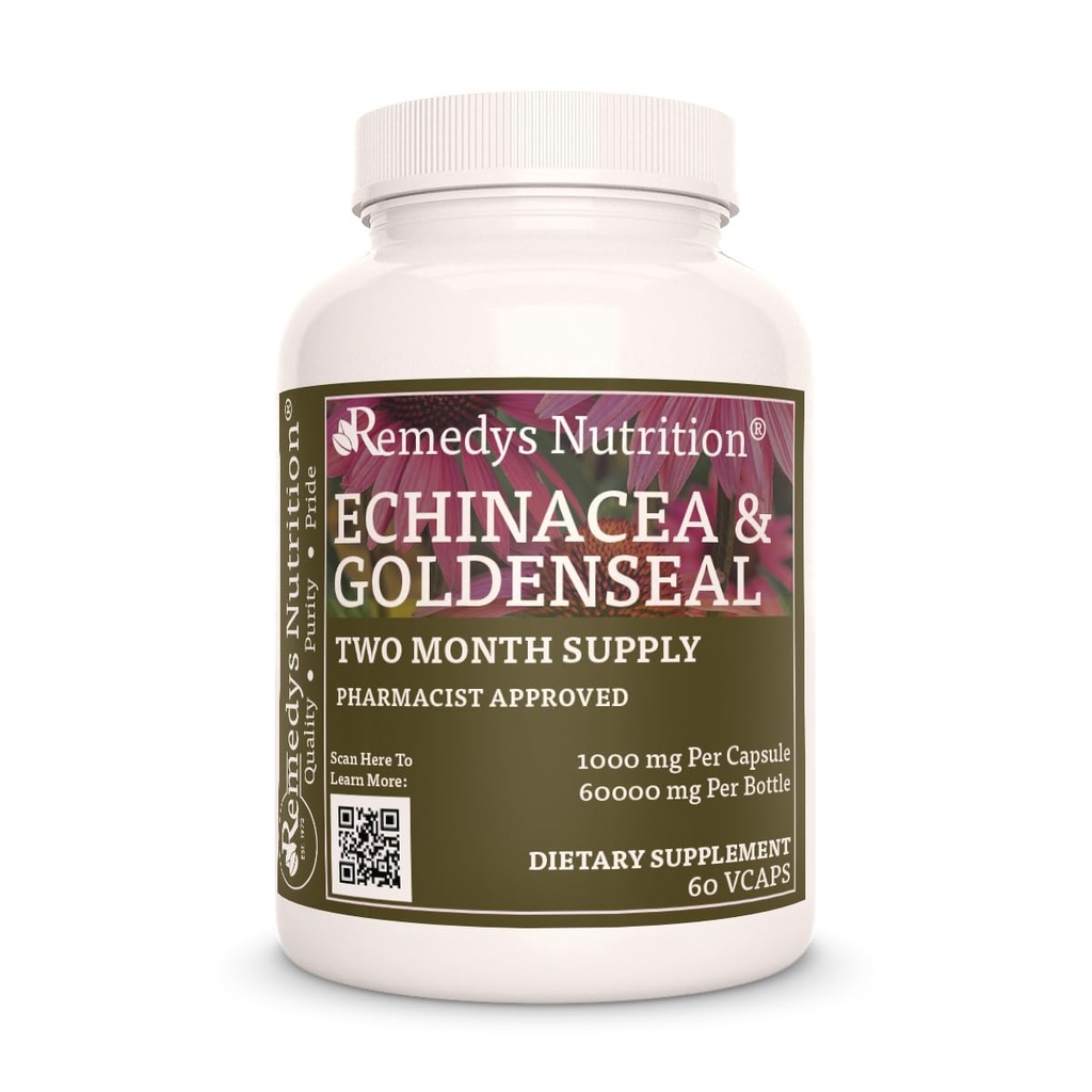 Remedy's Nutrition Echinacea & Goldenseal 