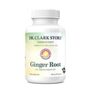 Dr. Clark Ginger Root Supplement - Prebavna podpora - 500 mg 100 kapsul želatine