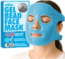 Perfect Remedy obraz led paket, ponovno uporaben vroče & hladno led maska, gel kompresija za pomoč z Puffy oči in pomoč v razmerah otekanja, Facial Spa hlajenje maska za ženske in moške (modra)