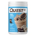 Quest Nutrition Piškotki & Cream Protein Powder, 20g Beljakovine, 1g Sladkor, brez ogljikovih hidratov, brez glutena, 1,6 funta, 24 obrokov