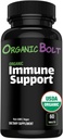 USDA dodatek za ekološko imuno podporo, visoke jakosti 7- v-1 Obnovitveni tablet z vitaminom C, Bezgove jagode, Ginger, Moringa Leaf Powder, Česen & Več - Vegan & Non-GMO, 20 Serving