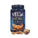 Vega Sport Vegan Protein Powder + Recovery - 30g Protein na osnovi rastlin na serviranje, arašidovo maslo, 19 Serving, 5g BCAA, probiotiki, NSF Certified, For Shakes & Smoothies, 1.8lbs (Packaging May Vary)