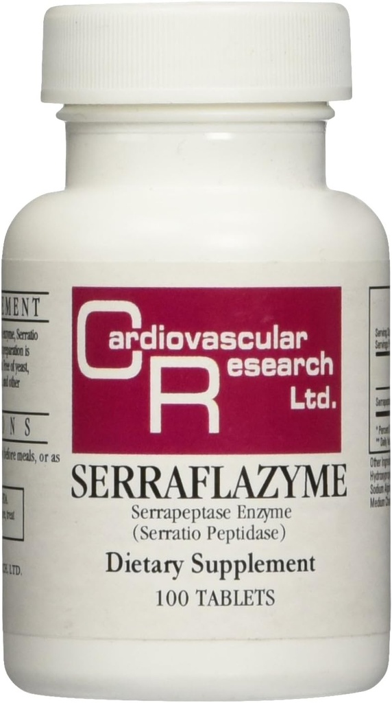 Srčnožilne raziskave Serraflazyme tablete, 100 število