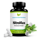 NitroMax Performance Formula – L-Arginin Dušikov oksid Plus Citrulin, AKG, Beta Alanin – Gradite mišice, Vaskularnost, Energija, Cirkulacija – Težje delo - 60 L-Arginin kapsule