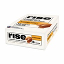 Rise Breakfast Whey Protein Bars Mandeljnov med, 18g beljakovin, 2.01 oz (12 pakiranje)