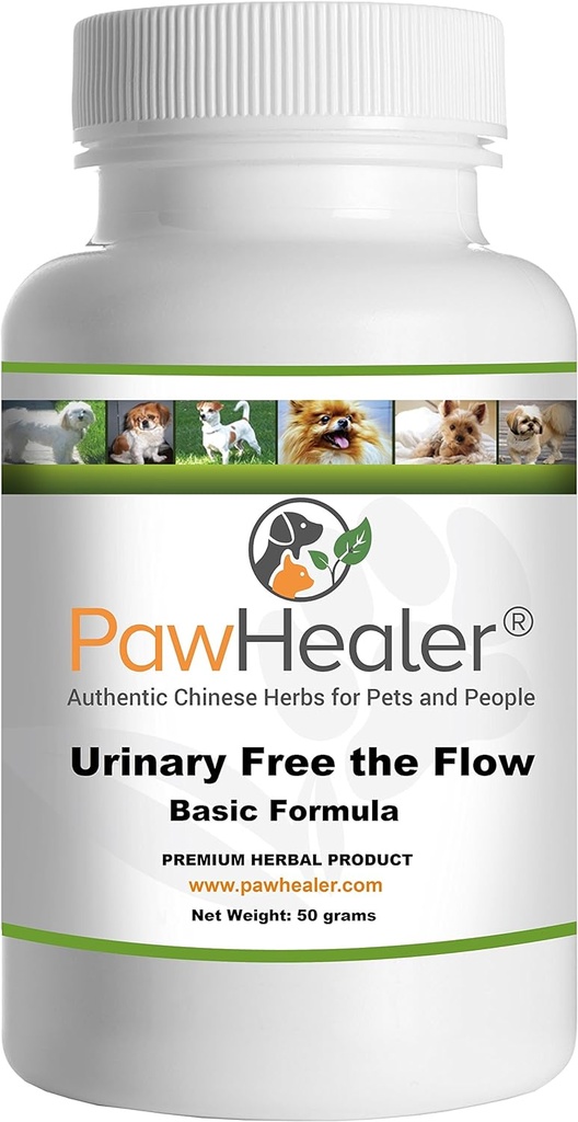 Brez urina Pretok - Bladder kamenčki Psi - Naravni Remedy kamen Preprečevanje pri psih - 50 Grams-Herbalov prah - Zmešamo v hrano ...