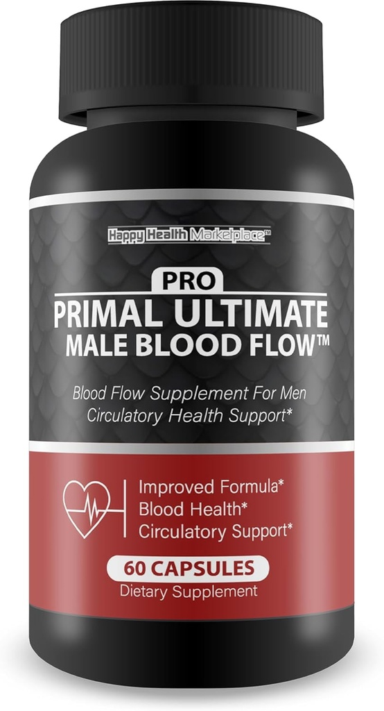 Pro Primal Ultimate moški pretok krvi - naša najboljša napredna kroženje krvi podporo - pretok krvi Pro Primal X Primal Ultimate Max pretok krvi dodatek v prahu kapsule celotno telo cirkulacijske tablete