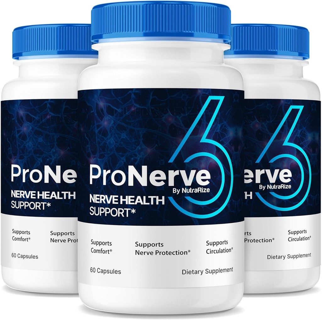 NutraRize (3 paketi) ProNerve6 Nevropatija, ProNerve 6 Nervi Support, Pro Nerve 6 Kapsule, ProNerve6 Pastilles Reviews (180 kapsul)