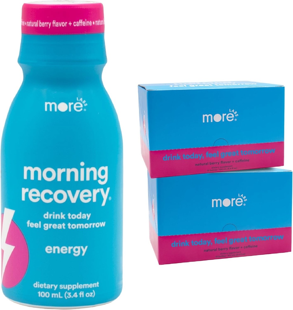 Jutranja regeneracija, Elektrolit z energijo, Mlečni Thistle Drink Proprietary Formulation to Hydrate Med pitjem za jutranjo regeneracijo, Zelo topen tekočine DHM, Berry, Pack 24