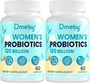 120 milijard CFU probiotik - menopavza podpora probiotiki za ženske, naravna menopavza probiotični dodatek za vroče Flashes noč potenje Mood swings Hormone Balance Gut & Imune Health- 120 Caps