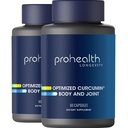 Body & Joint ProHealth - Optimiziran kurkumin Longvida (60 Veggie kapsul) (2-Pack)