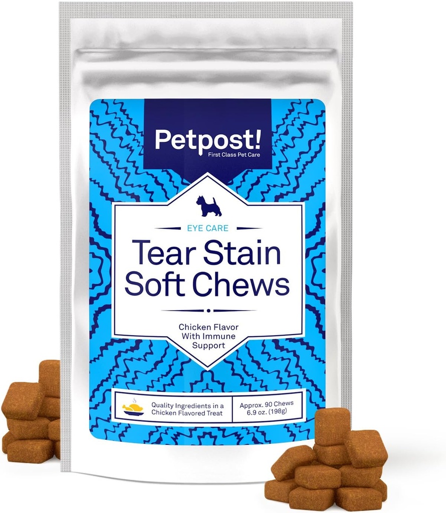 Petpost Tear Stain Odstranjevalec mehkih žveči za pse 