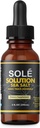 Qei Sole Sea Salt - Sestoji iz natrijevega klorida, kalija, železa, kalcija, magnezija, bakra, cinka in več. (Velika, 8 0z)