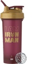 BlenderBottle Marvel Classic V2 Shaker steklenica kot nalašč za beljakovinske Shake in Pred vadbo, 28-Ounce, Iron Man