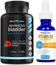 Advanced Bladder Control Supplements 60Ct + vitamin D3 K2 Tekoče kapljice w/ K2 MK7-2.000 i. e. Na kapljico tekoči vitamin D K2 kapljice 1 Oz