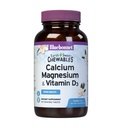 Bluebonnet Nutrition Calcium Magnezij Plus Vitamin D3 Zemeljskosladko, Zdravje kosti in mišice Sprostitev, Soy-free, Gluten-free, Kosher Certified, Dairy-free, 90 Vanilla arome žvečljive tablete