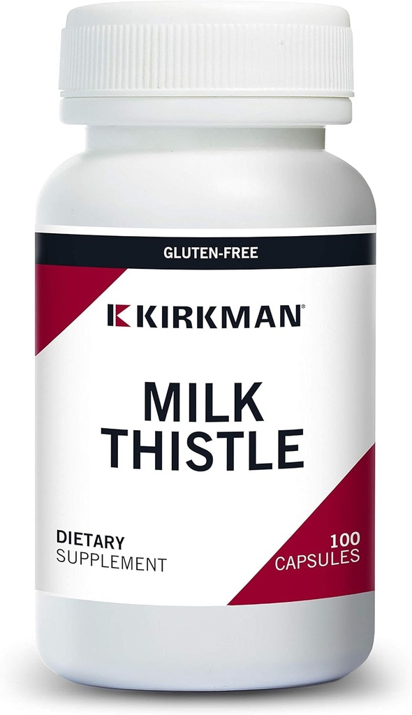 Kirkman Milk Thistle 100 mg - hipoalergeni 