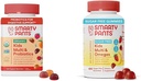 SmartyPants Kids Multivitaminski gumijasti paket: Organski probiotiki, Omega 3, Vitamini D3, C, B12, B6, A, K & cink imunske podpore, Sladkor brez jagod Banana, 164 Število
