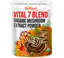 Ellie's Best 7 gob v prahu Extract dodatek - Organic Reishi, Lion's Mane, Chaga, Turkey Tail, Cordyceps, Maitake & Shiitake - Double Extracked - 16oz / 456 Servings...