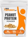 BulkSupplements.com Peanut Flour Protein Powder - Deffated Peanut Flour, Peanut Protein Powder - Peanut Protein Flour, Gluten Free, 30g na Serving, 100g (3.5 oz) (Pack of 1)
