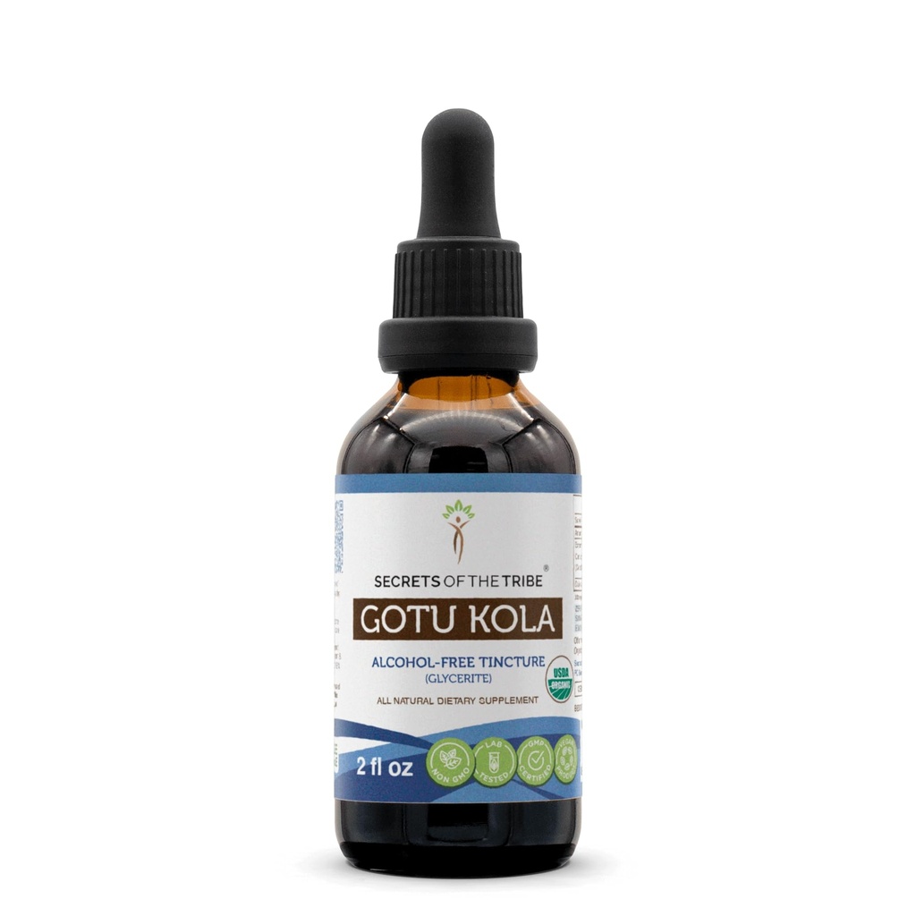 Skrivnosti Tribe Gotu Kola USDA Organic 