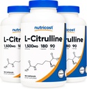 Nutricost L- citrulin 750 mg 180 kapsul (3 steklenice)