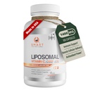 Liposomski Vitamin C 1400mg- 180 Veganske kapsule- Kitajska Proste sestavine, Maščoba Topen visoko Absorpcija VIT C- Podpira Zdrav imunski sistem & Kolagen Booster- Močen antioksidant Podpora