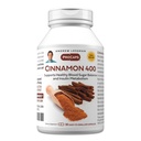 ANDREW LESSMAN Cinnamon 400mg - 30 kapsul - visoka jakost, standardizirani ekstrakt. Brez dodatkov. Majhne kapsule, ki jih je enostavno pogoltniti