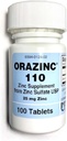 Mericon Industries Orazinc 25mg Cinkov dodatek 