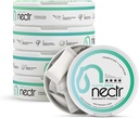 Nectr Energy Nootropic Pouches – Glacial Green Wintergreen Kofein Pouches s Cognizin® Citicoline. Sladkor brez možganov. Gladek, trajen dodatek za fokus in energijo - 5 Pucks of 16pcs