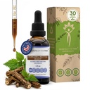 Skrivnosti tekočega ekstrakta brezalkoholne koprive iz rodu Tribe Stinging Nettle, posušena korenina iz rodu Stinging Nettle (2 FL OZ)