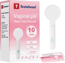 Specializirana ženska vaginalni pH test palice 10 kosov, komplet za odkrivanje okužb, BV test, zasnovan za ženske, varno in higiensko
