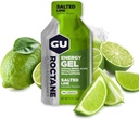 Gu Energy Roctane Ultra Endurance Energy Gel, On-The-Go Sports Nutrition za tek, kolesarjenje, pohodništvo ali smučanje, Salted Lime, 24-Count