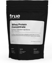 True Nutrition - Whey Protein Concentrat - 100% Whey Protein Powder - hitro delujoči Low Carb Powder z esencialnimi aminokislinami - visoko v levcinu - čokolada Fudge Brownie - 1lb.
