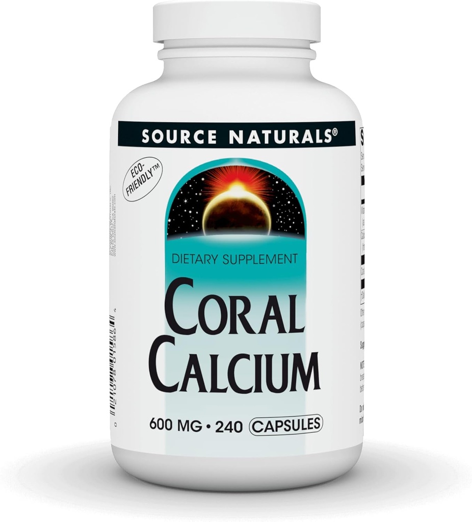 Naravni vir koralni kalcij 600 mg - 240 kapsul