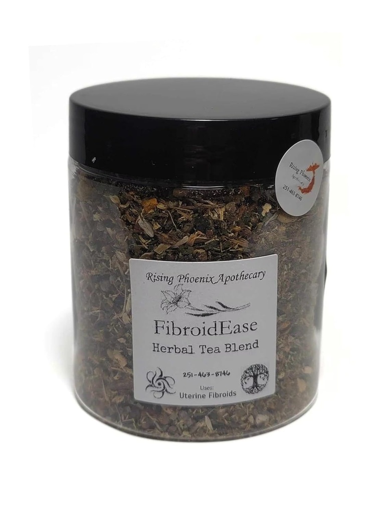 Dvig Phoenix Apoteka Fibroid Ease Zeliščni čaj Mešanica - Loose čaj (8oz)