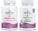 Nordic Naturals Vegan Mama in Baby Starter Pack - Vegan Prednatal DHA in Prednatal multivitaminske tablete