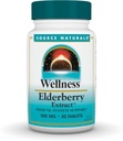 Vir Naturals Wellness Elderberry Extract, 500 mg za podporo imunskega sistema* - 30 tablet