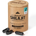 NARAVNE SHILAJIT kapsule (2 meseca dobave) - 60 Count - Shilajit za moške in ženske s fulvično kislino in sledljivimi minerali, rastlinskimi hranili za energijo, imuno podporo in vitalnostjo