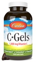 Carlson - C-Gels, 1000mg, Vitamin C Softgels, Imunska podpora in zdravje srca, Vitamin C Softgels, Antioksidant, Vitamin C dodatek, 250 Softgels