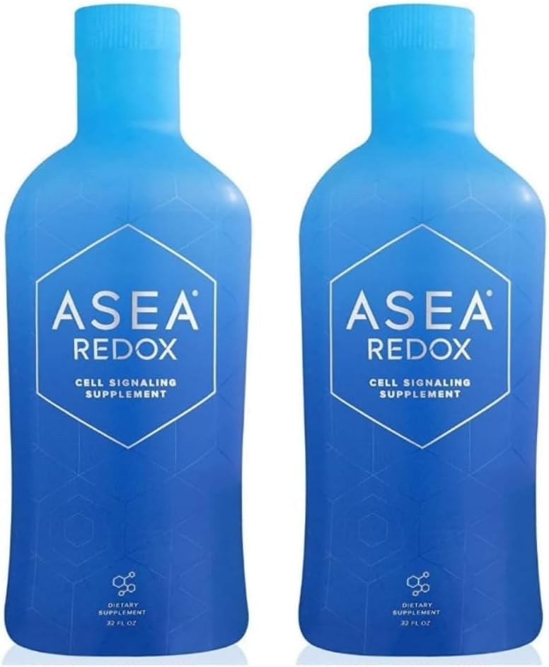 ASEA Redox Cell Signaling dodatek - Celularna energija in srce dopolnila za moške in ženske - Hormonsko ravnotežje in energijski ojačevalec za ženske in moške za živo starost-Defaring življenje (dve 32 Fl Oz steklenice)