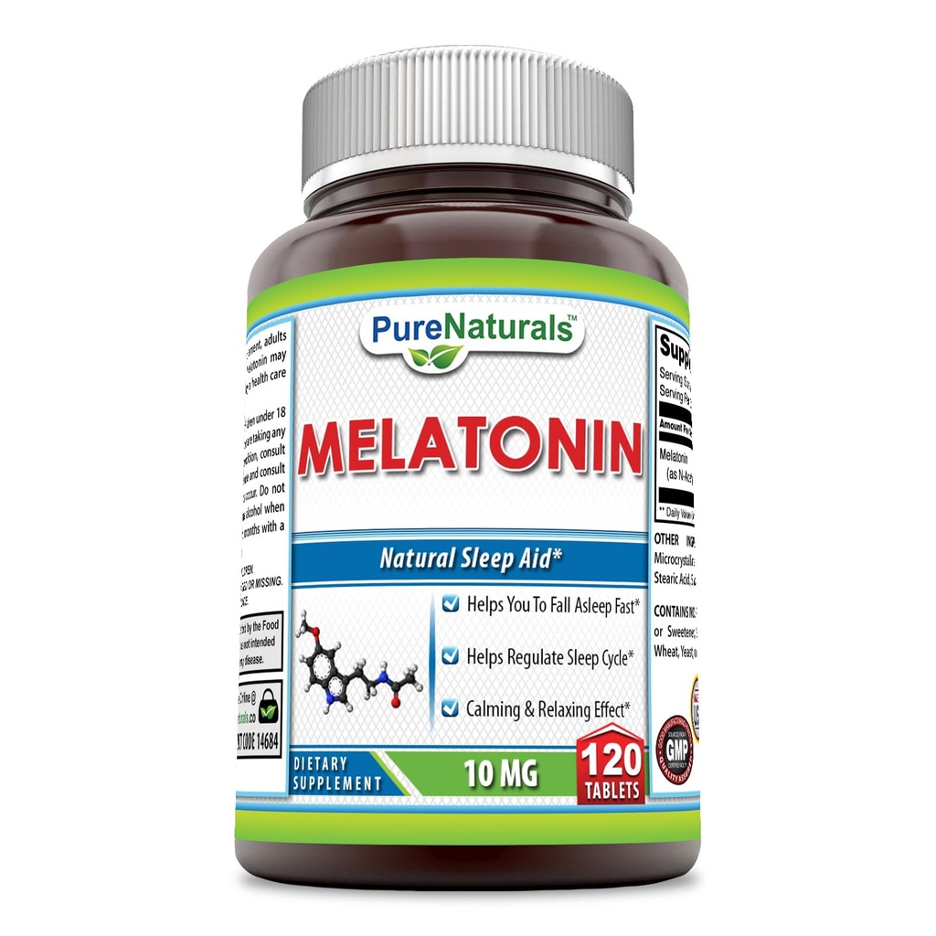 Pure Naturals Melatonin Supplement 